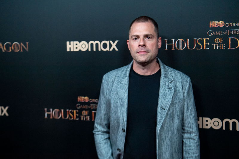 Ryan Condal op de Europese première van 'House of the Dragon', afbeelding via HBO Max / Bart van der Putten