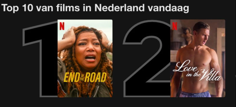 Schermafbeelding Netflix