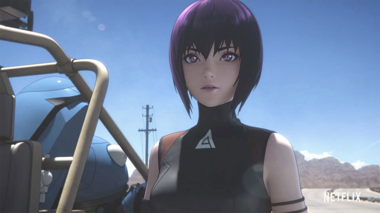 Netflix brengt trailer uit voor nieuwe serie 'Ghost in the Shell'