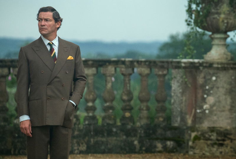 Dominic West als prins Charles, afbeelding via Netflix / Ketih Bernstein