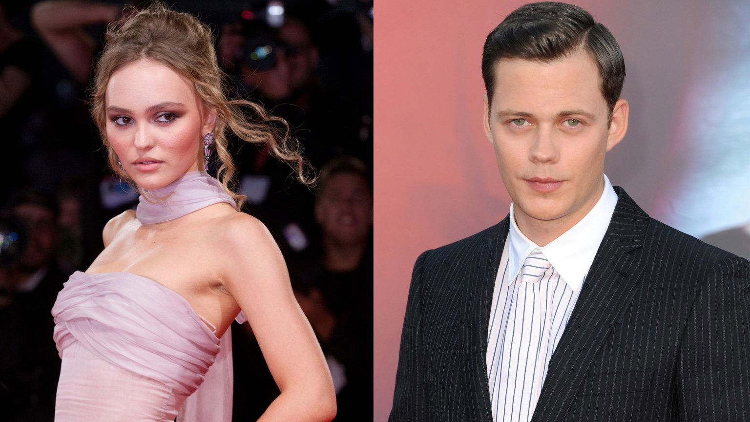 Lily-Rose Depp en Bill Skarsgård in gesprek over rol in 'Nosferatu'-remake van Robert Eggers