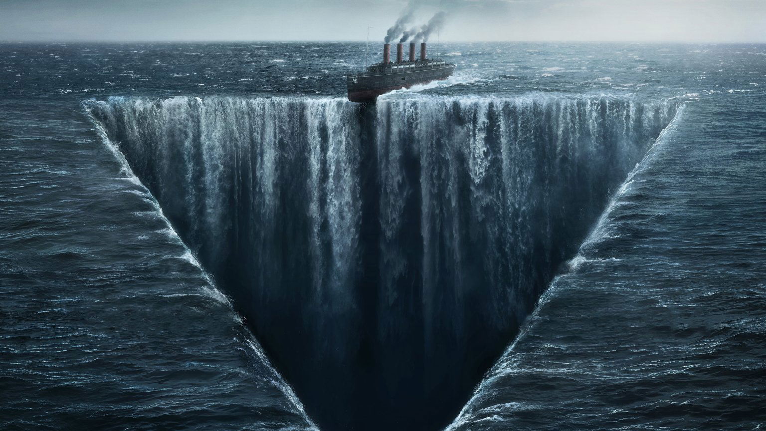 Nieuwe poster Netflix-serie '1899' van makers 'Dark' hint opnieuw naar connectie met Bermudadriehoek