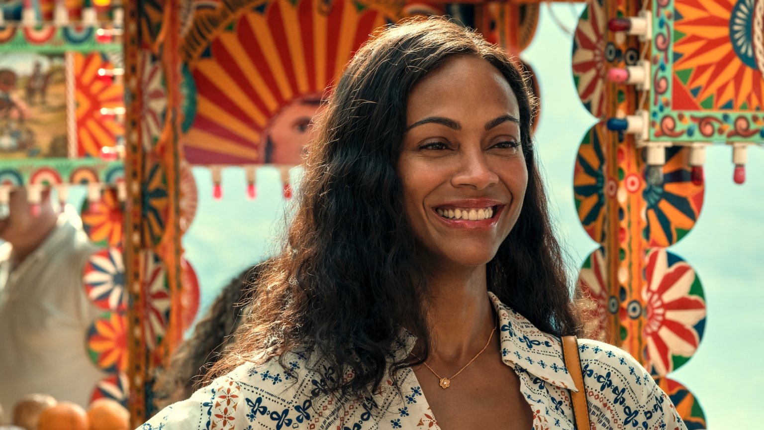 Romantische nieuwe miniserie met Zoe Saldana schiet de top 10 hoog binnen op Netflix