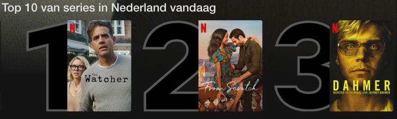 Schermafbeelding via Netflix