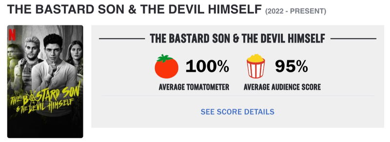 Schermafbeelding Rotten Tomatoes