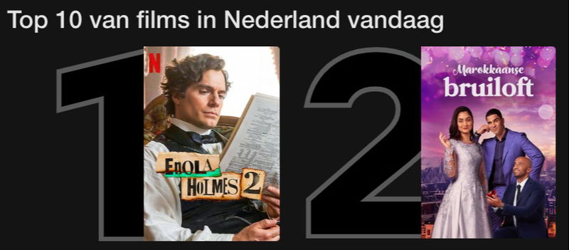 Schermafbeeling via Netflix