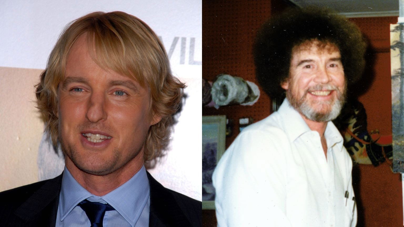Owen Wilson kruipt in de huid van Bob Ross op eerste beelden van 'Paint'