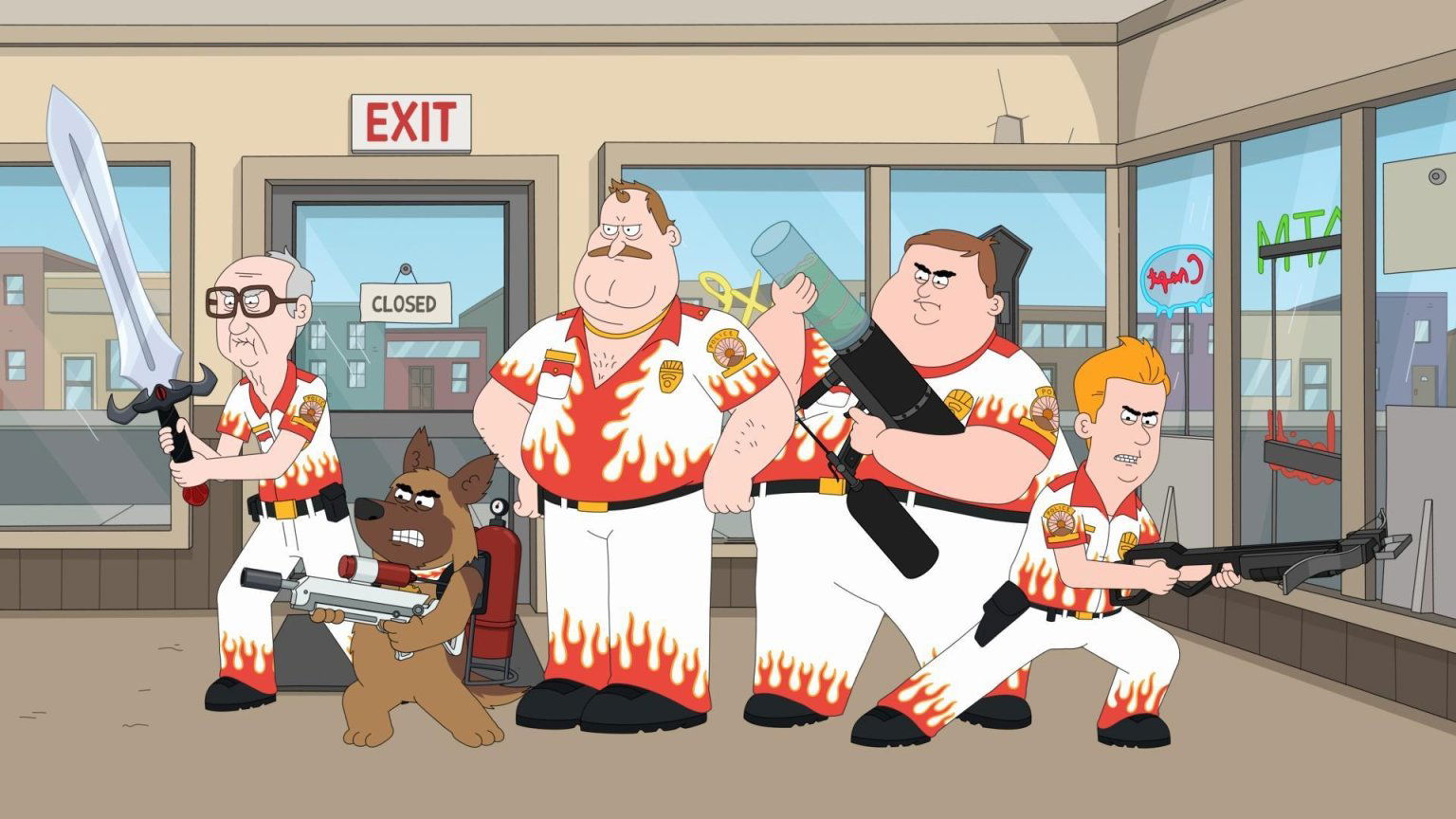 Knotsgekke trailer van 'Paradise PD': vierde seizoen binnenkort te zien
