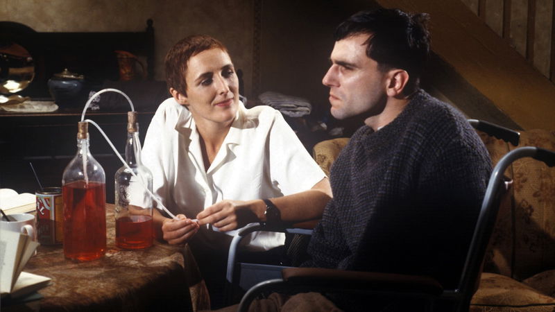 Still Daniel Day-Lewis in 'My Left Foot' via TMDb