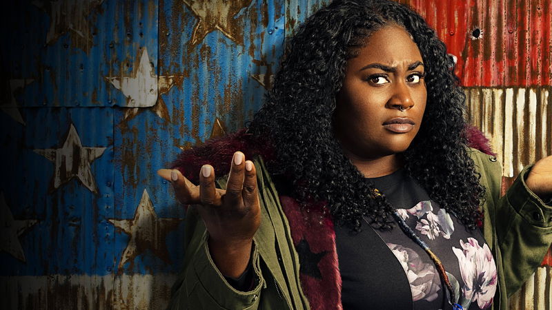 Danielle Brooks in 'Peacemaker', afbeelding via TMDb