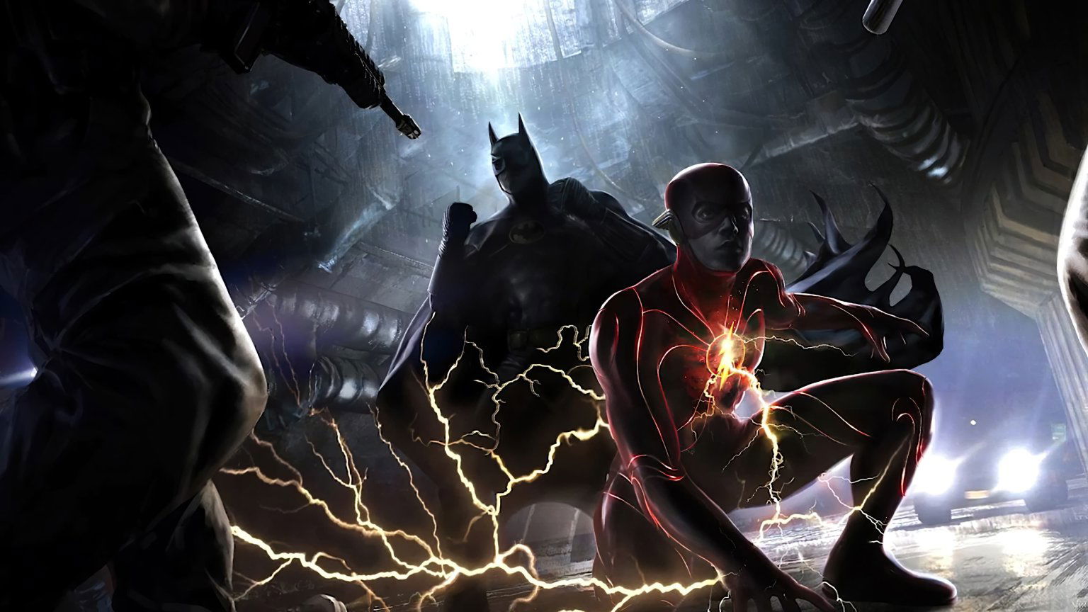 Michael Keaton terug als Batman in de trailer van 'The Flash'