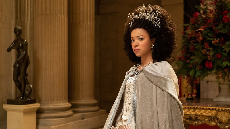 Still 'Queen Charlotte: A Bridgerton Story' via Netflix