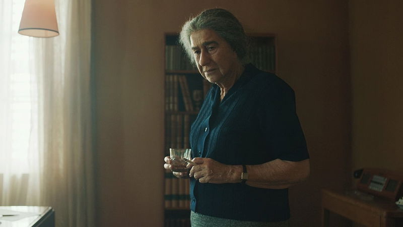Still Helen Mirren als Golda Meir in 'Golda' via TMDb