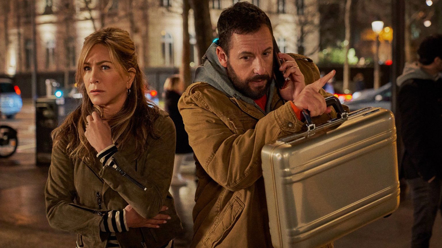 Netflix maakt nieuwe beelden bekend van aankomende actie-komediefilm 'Murder Mystery 2'
