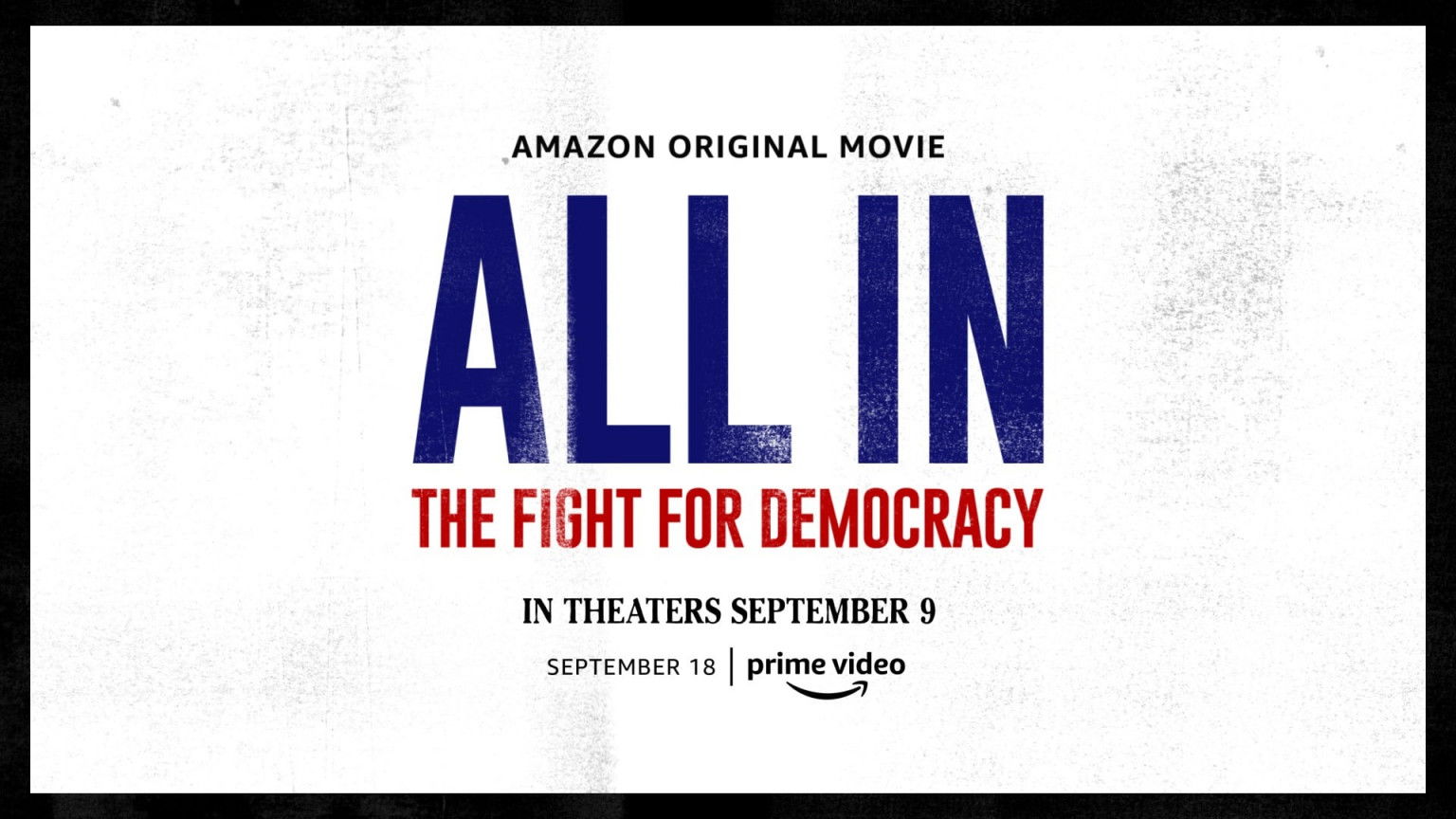Amazon Studios deelt trailer voor 'All In: The Fight for Democracy'