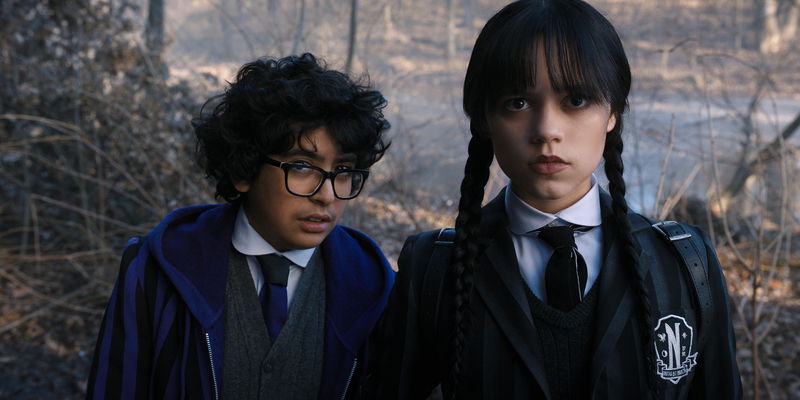 Still 'Wednesday' via Netflix