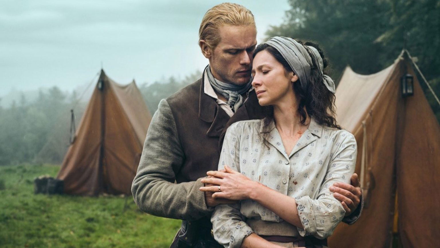 Sam Heughan onthult nieuwe beelden van 'Outlander' seizoen 7