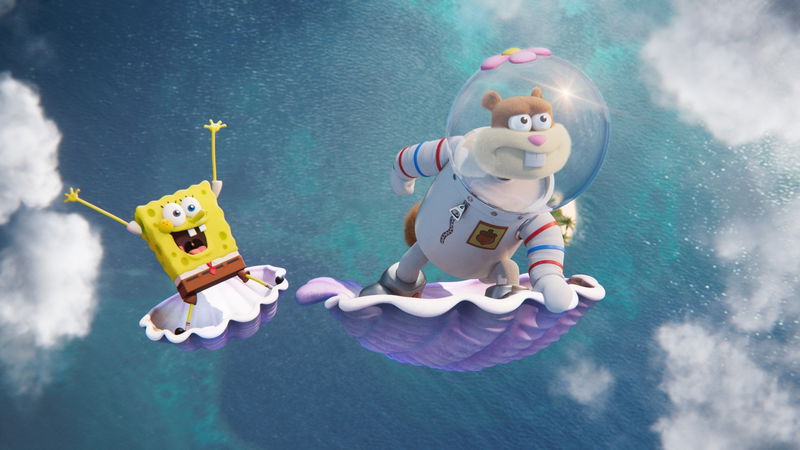 Still 'Saving Bikini Bottom: The Sandy Cheeks Movie' via Netflix
