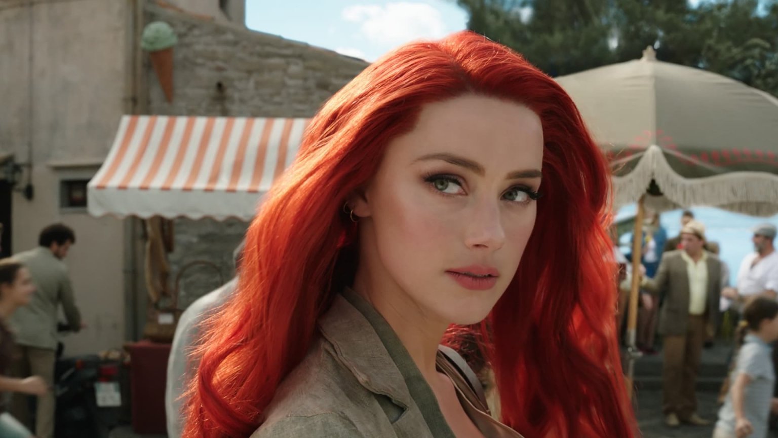 Amber Heard is zeker weten te zien in nieuwe 'Aquaman'-film ondanks ophef rondom de actrice