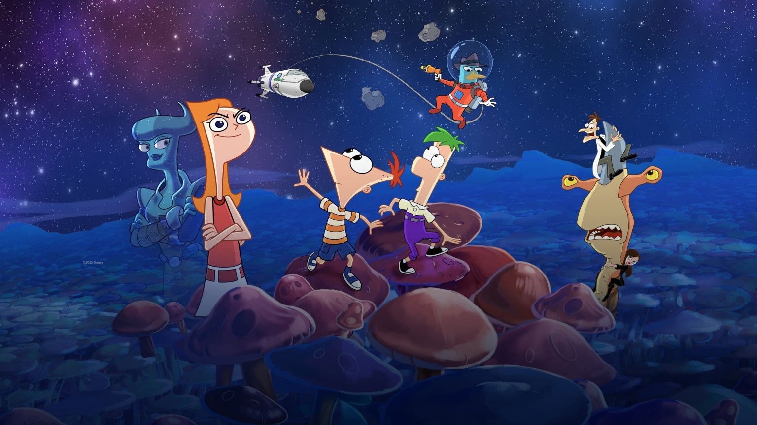 Nu op Disney+ �Phineas and Ferb the Movie Candace Against the