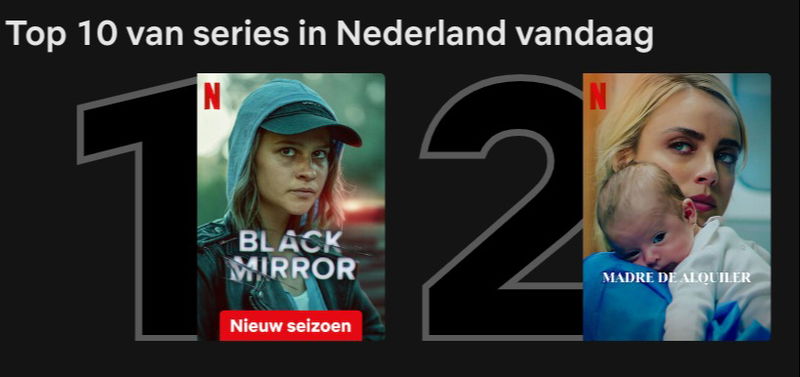 Schermafbeelding via Netflix