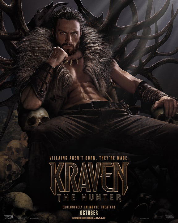 Poster 'Kraven the Hunter' via IGN