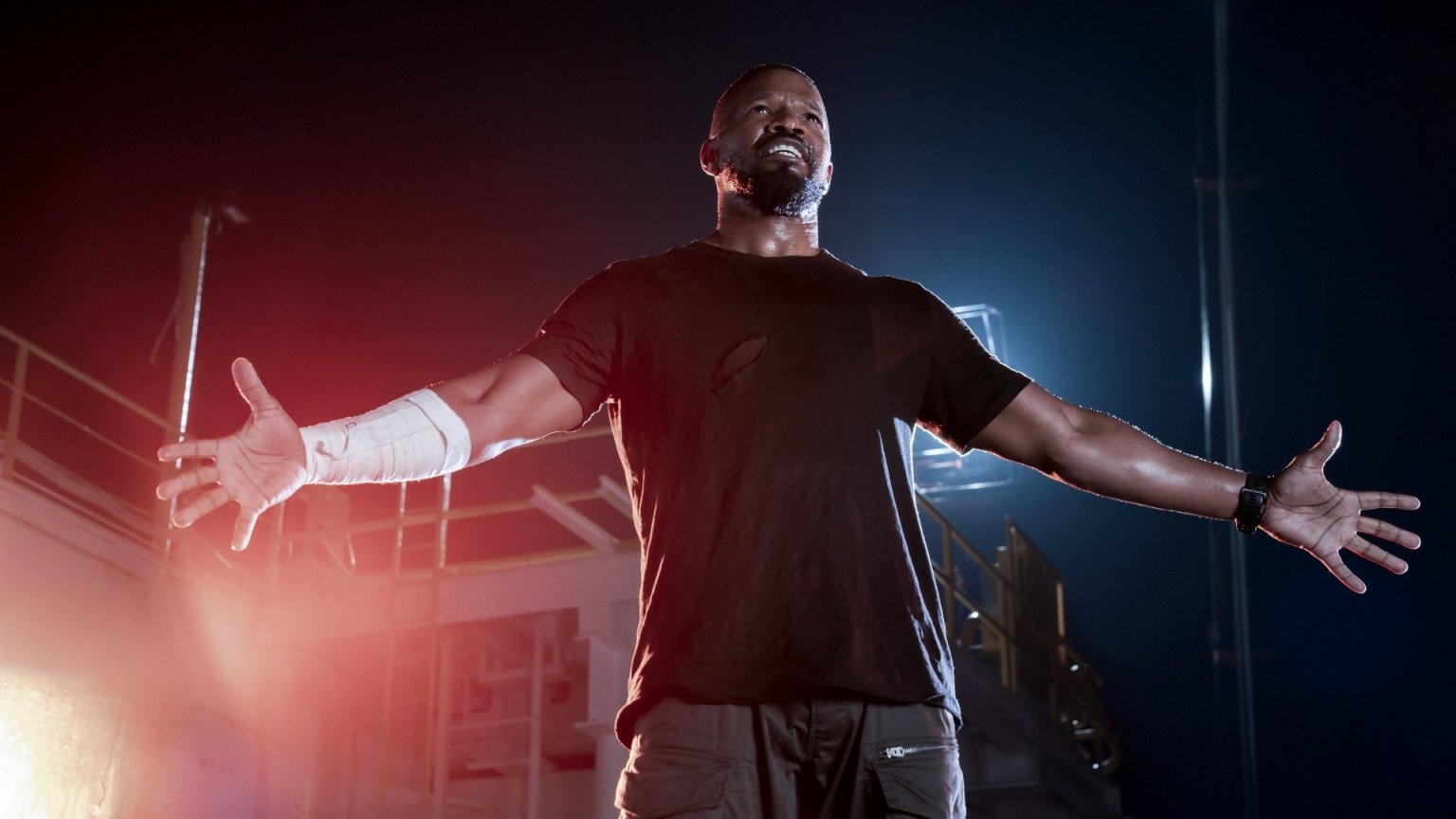 Jamie Foxx voor het eerst sinds ziekenhuisopname weer gespot in het openbaar