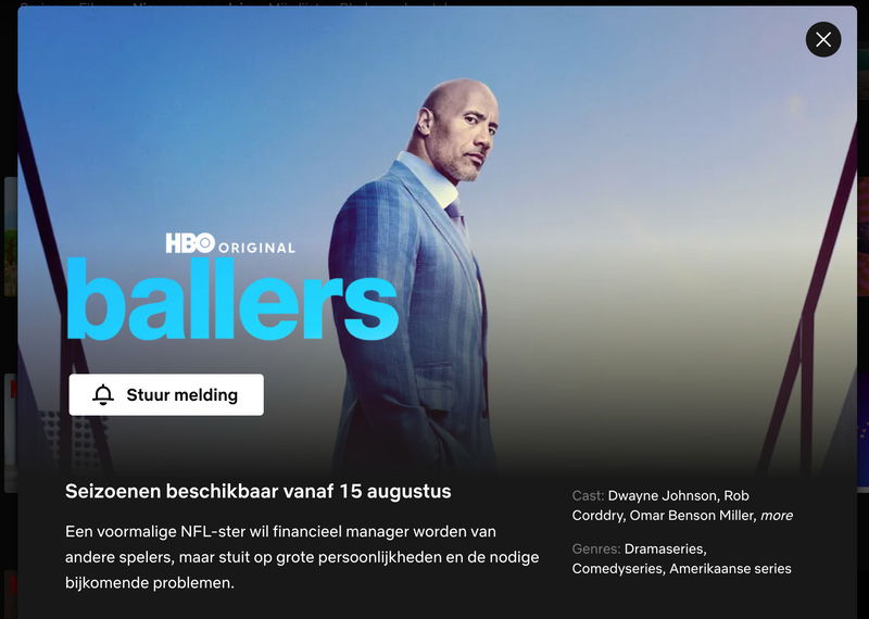 Schermafbeelding via Netflix
