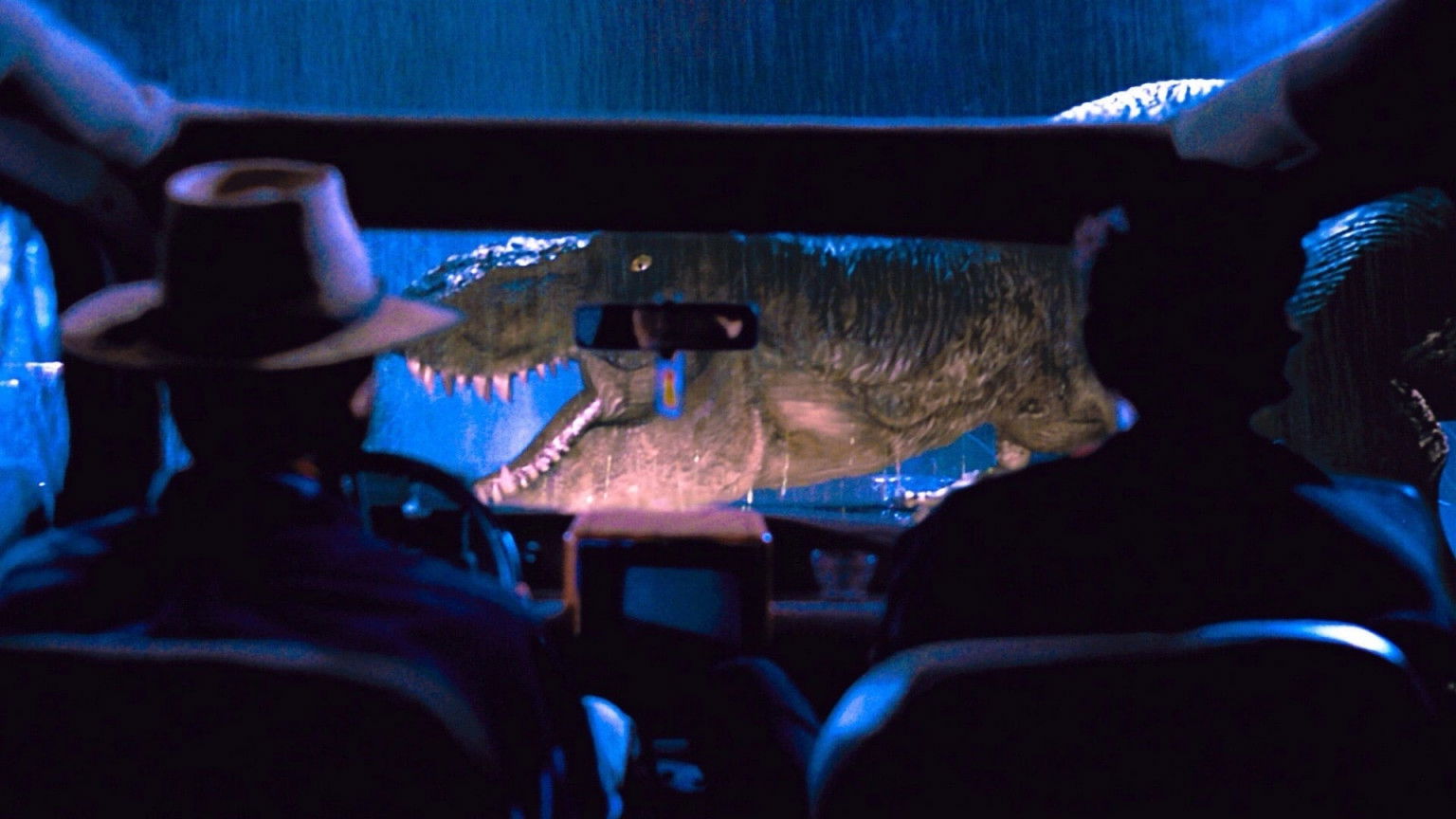 Jeff Goldblum en Sam Neill vermaken zich prima op de set van 'Jurassic World: Dominion'