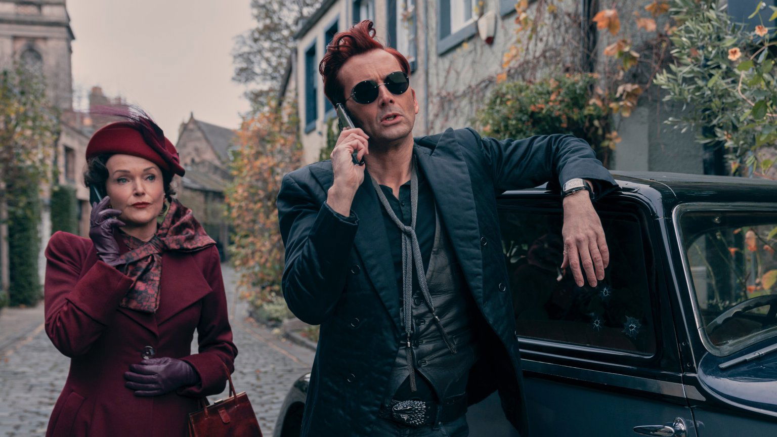 Seizoen 2 'Good Omens' vanaf vandaag te zien op Prime Video: fantasyserie debuteert met 92% op Rotten Tomatoes