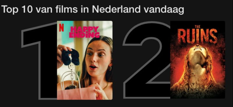Schermafbeelding via Netflix