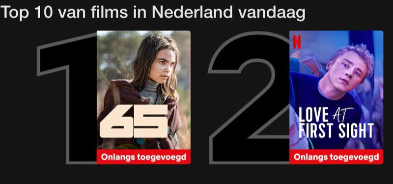 Schermafbeelding via Netflix