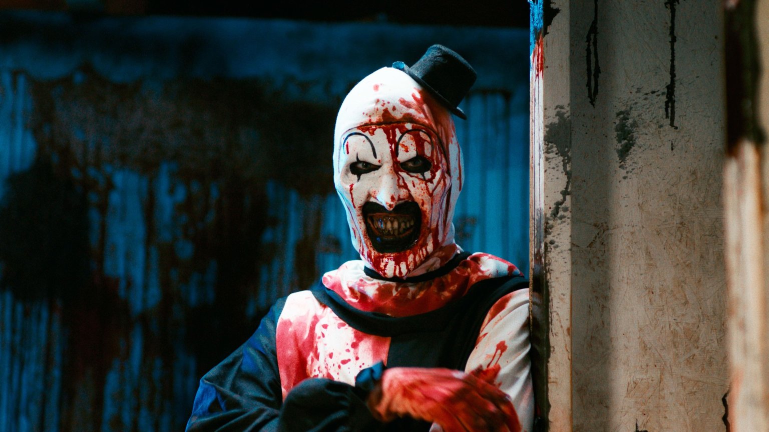 Bloederige horrorfilm 'Terrifier 2' binnenkort te streamen in Nederland