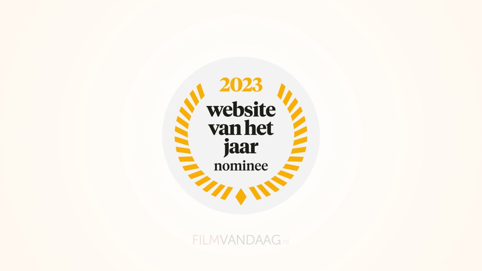 FilmVandaag.nl genomineerd voor Website van het Jaar 2023