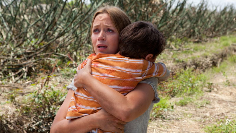 Emily Blunt in 'Looper', afbeelding via TMDb