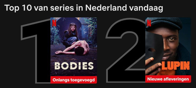 Schermafbeelding via Netflix