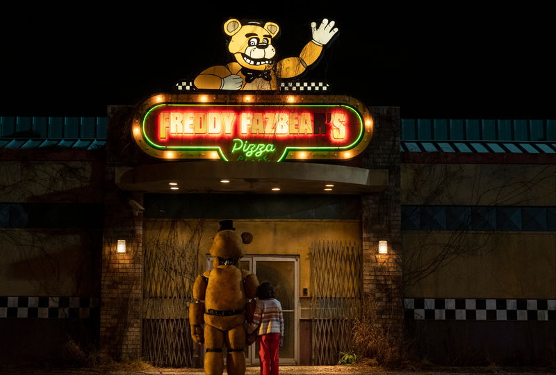 Still 'Five Nights at Freddy's' via Filmdepot/2023 Universal Studios