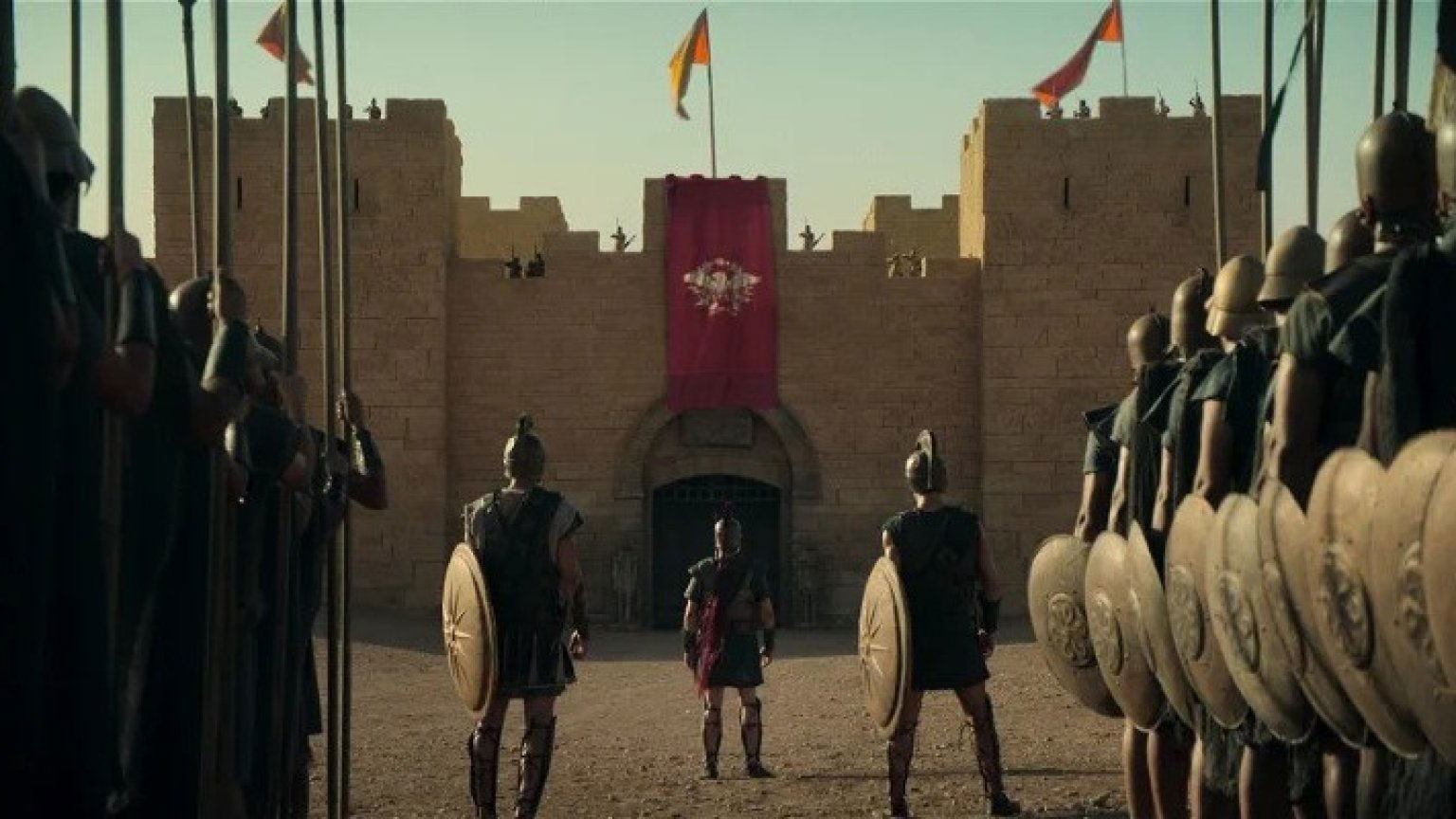 De geschiedenis komt tot leven in de trailer van 'Alexander: The Making of a God'