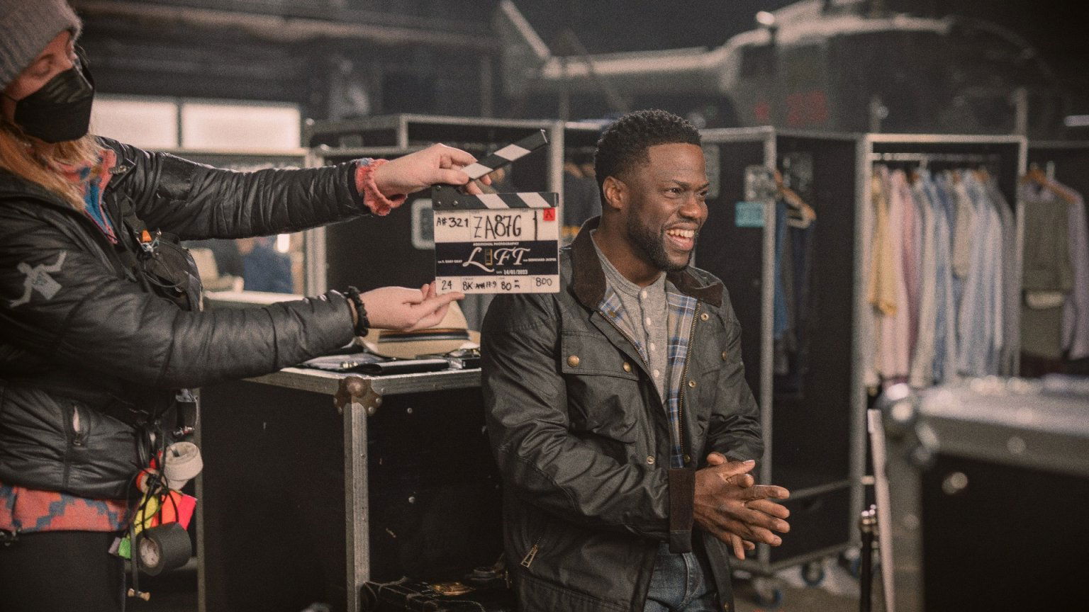 Netflix geeft kijkje achter de schermen bij 'Lift' met Kevin Hart