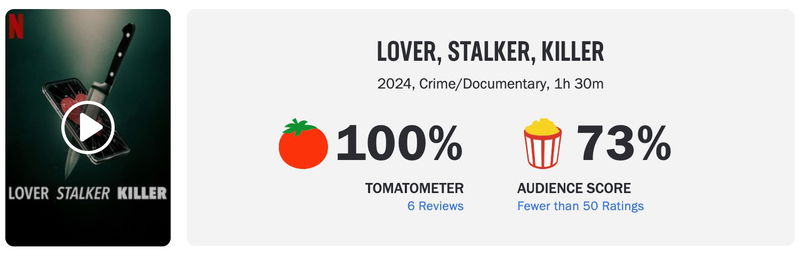 Schermafbeelding via Rotten Tomatoes