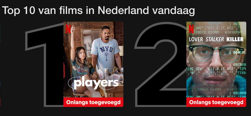 Schermafbeelding via Netflix
