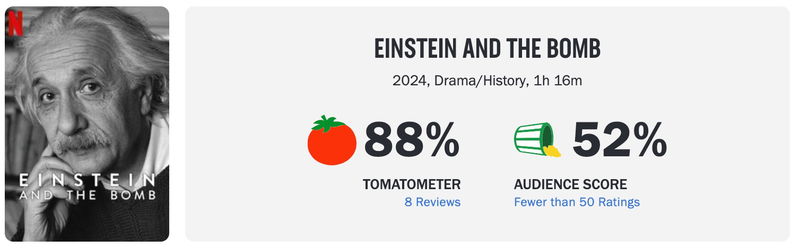 Schermafbeelding via Rotten Tomatoes