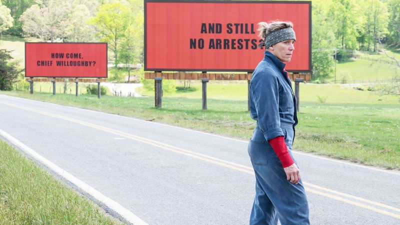 Still 'Three Billboards Outside Ebbing, Missouri'