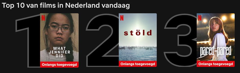Schermafbeelding via Netflix