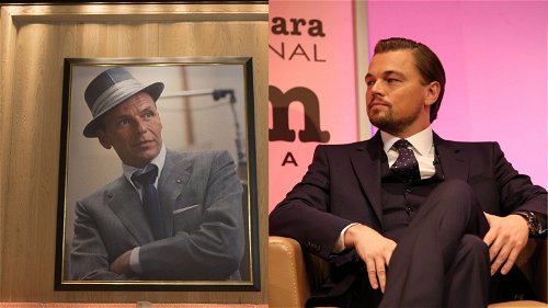 Leonardo DiCaprio in beeld als vertolker van Frank Sinatra in muzikale biopic