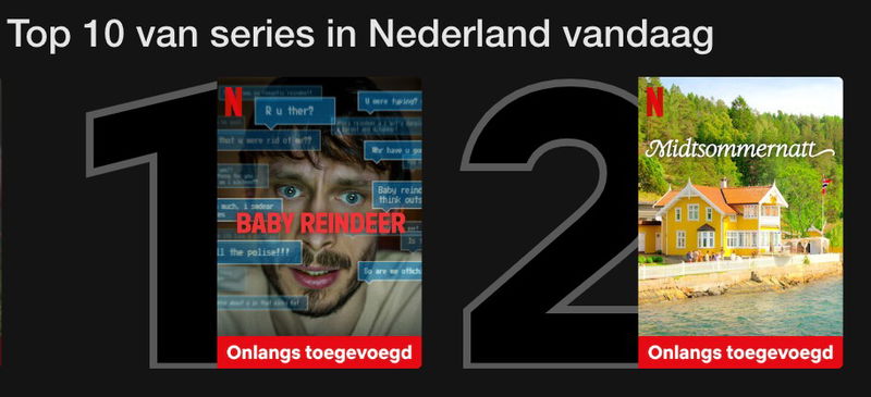 Schermafbeelding via Netflix