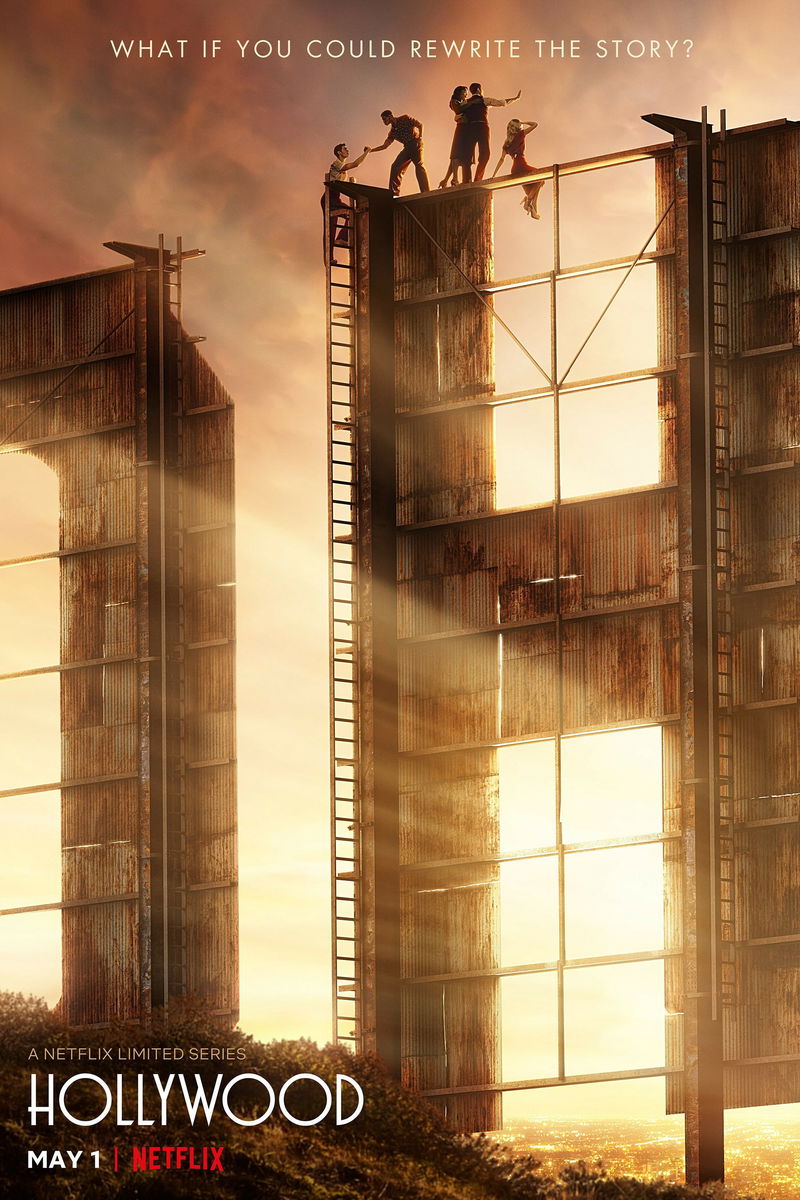 Releasedatum en poster nieuwe Netflix-miniserie 'Hollywood'