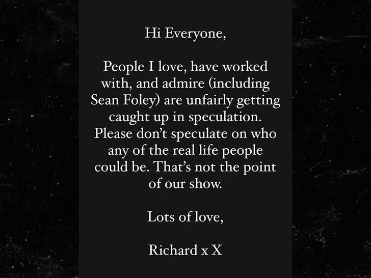 Instagram Story Richard Gadd