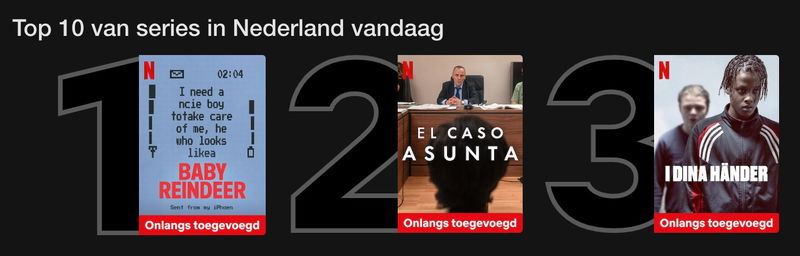 Schermafbeelding via Netflix