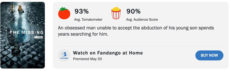 Schermafbeelding via Rotten Tomatoes